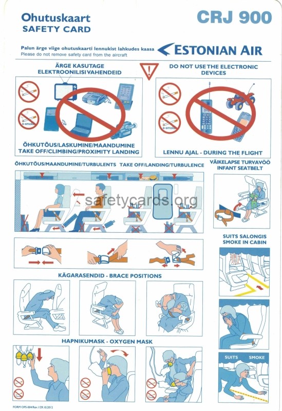 safety card
