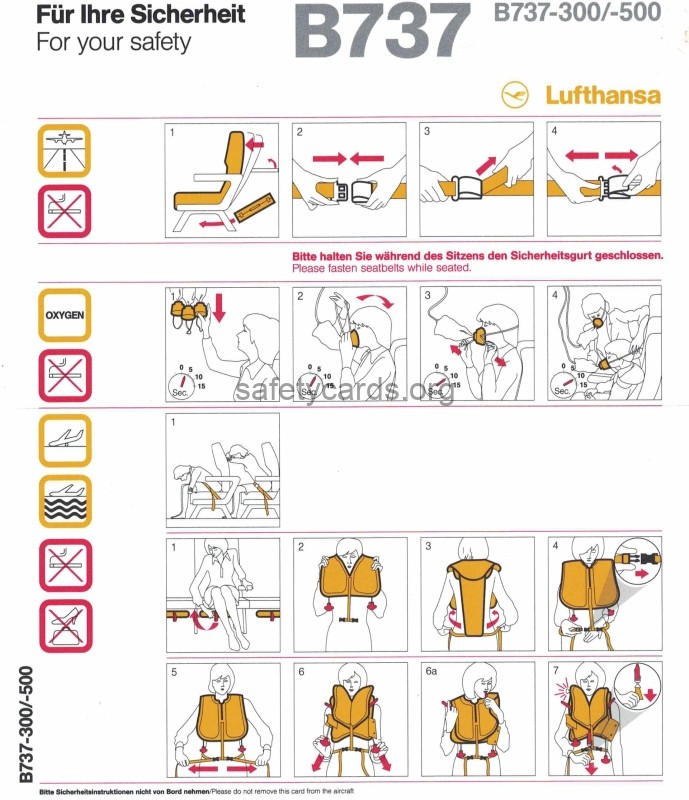 safety card