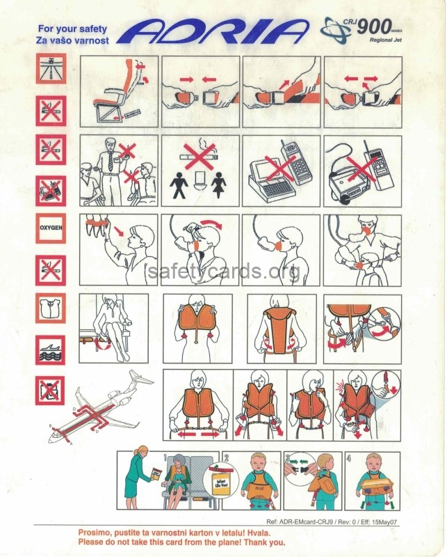 safety card