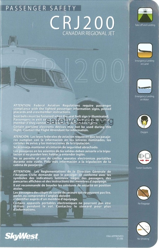 safety card
