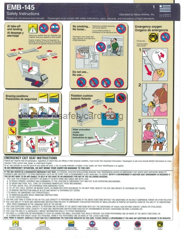 safety card
