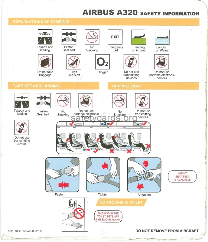safety card