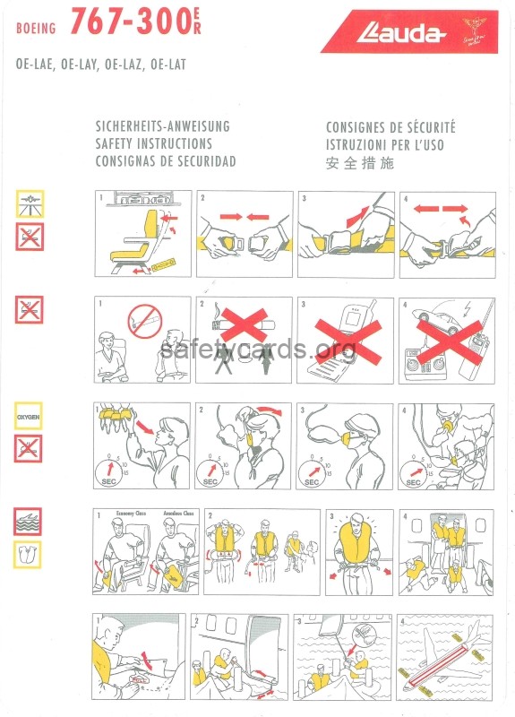 safety card