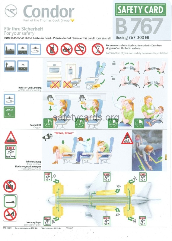 safety card