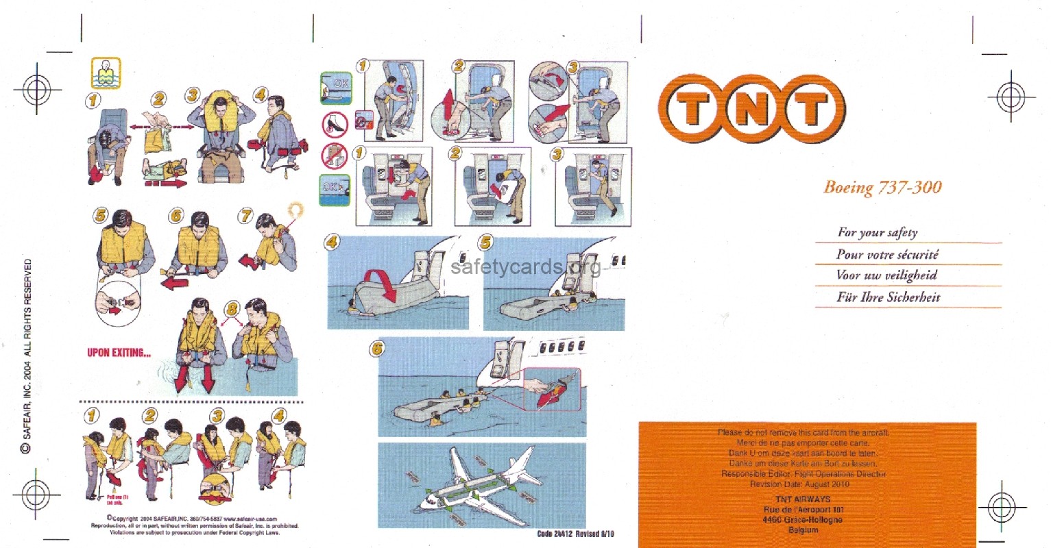safety card