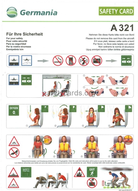 safety card