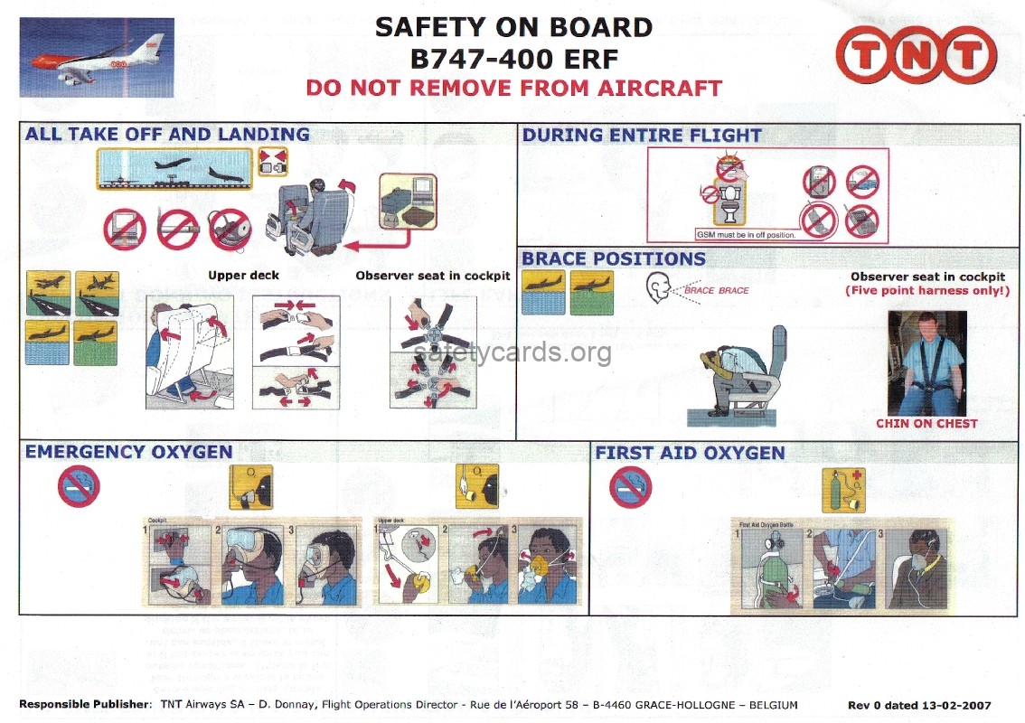 safety card
