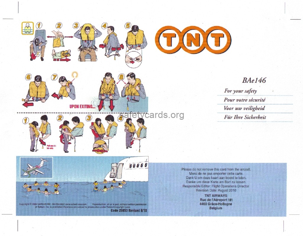 safety card