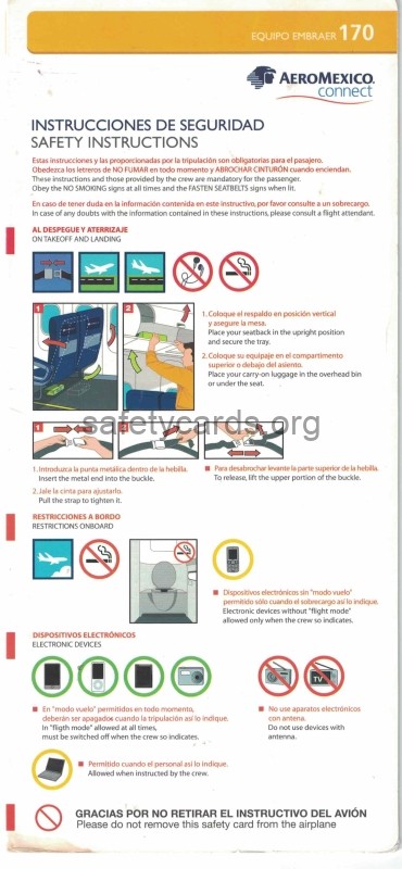 safety card