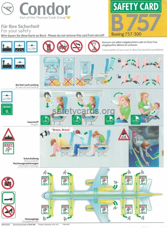 safety card
