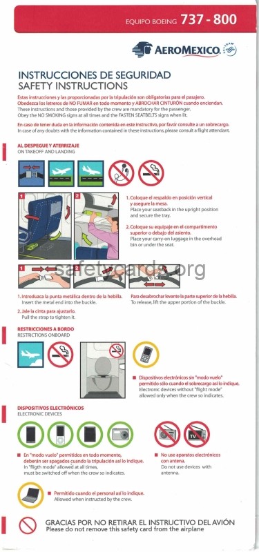 safety card