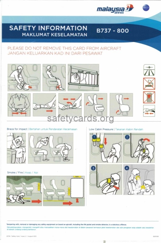 safety card