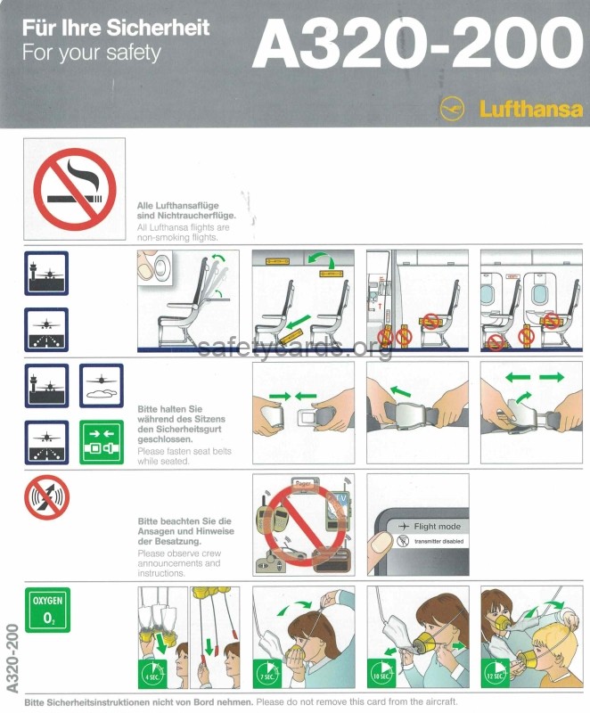 safety card