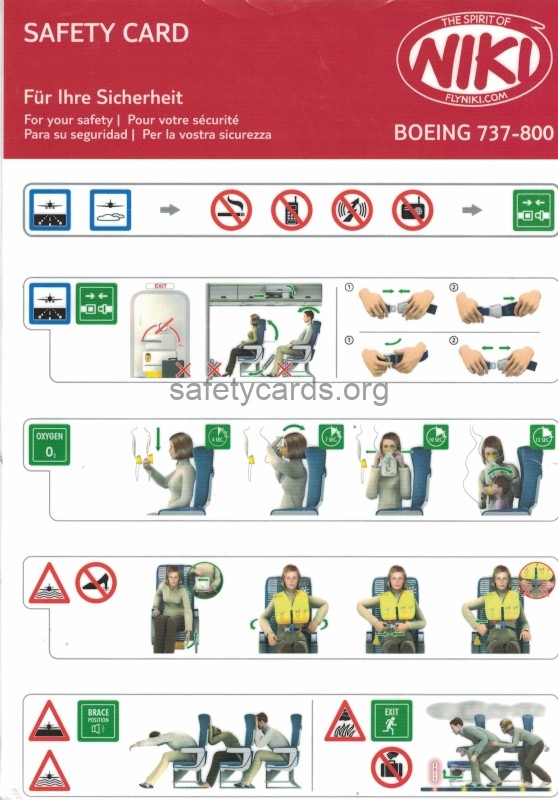 safety card