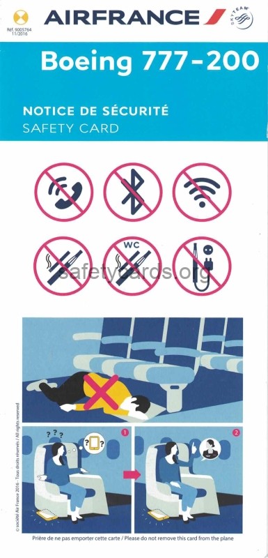 safety card