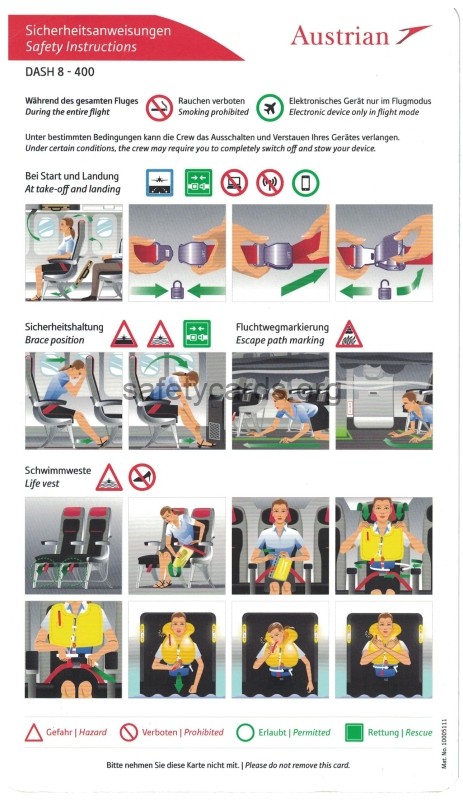 safety card